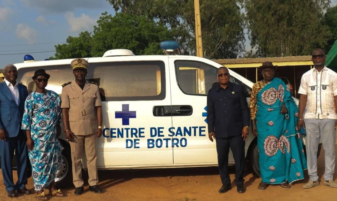 Côte d'Ivoire, Infrastructure sanitaire : une ambulance remise à neuf pour l’hôpital de Botro 