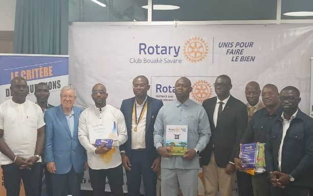 Bouaké : Le Rotary Club Bouaké Savane mobilise la solidarité autour de l’école primaire Nimbo 4